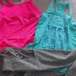 Brooks tank and other size small workout wear!